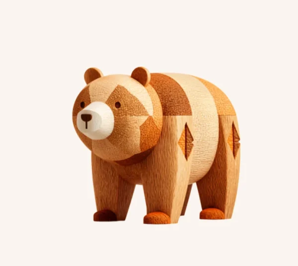Woolen Brown Bear